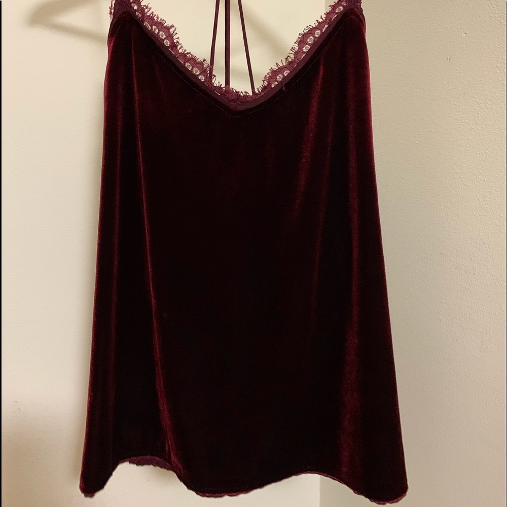 Abercrombie velvet top